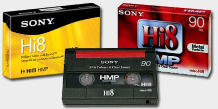 Numérisation Transfert de Cassette Hi8 - SAGA 8MM