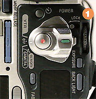 CAMESCOPE CAMERA LECTEUR Sony Dcr-Sc100E Pal A Cassettes Mini Dv